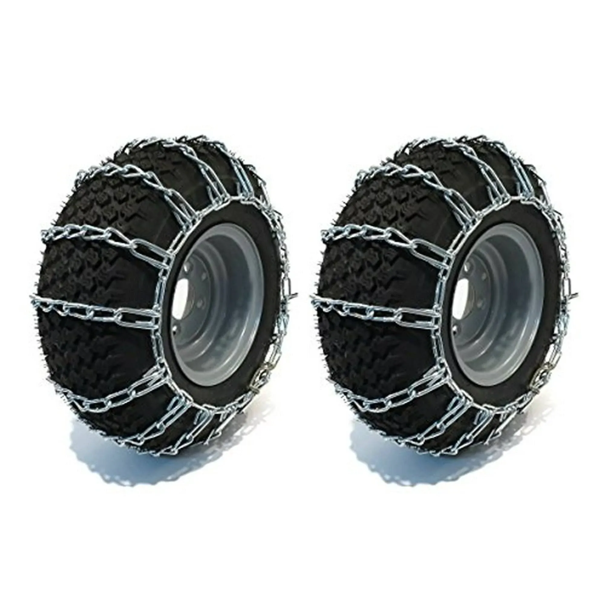 The ROP Shop Tire Chains 24x12-12 for John Deere Lawn Mower Tractor 