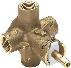 Brass Rough-In Posi-Temp Pressure-Balancing Cycling Tub and Shower Valve - 1/2 in. IPS Connection