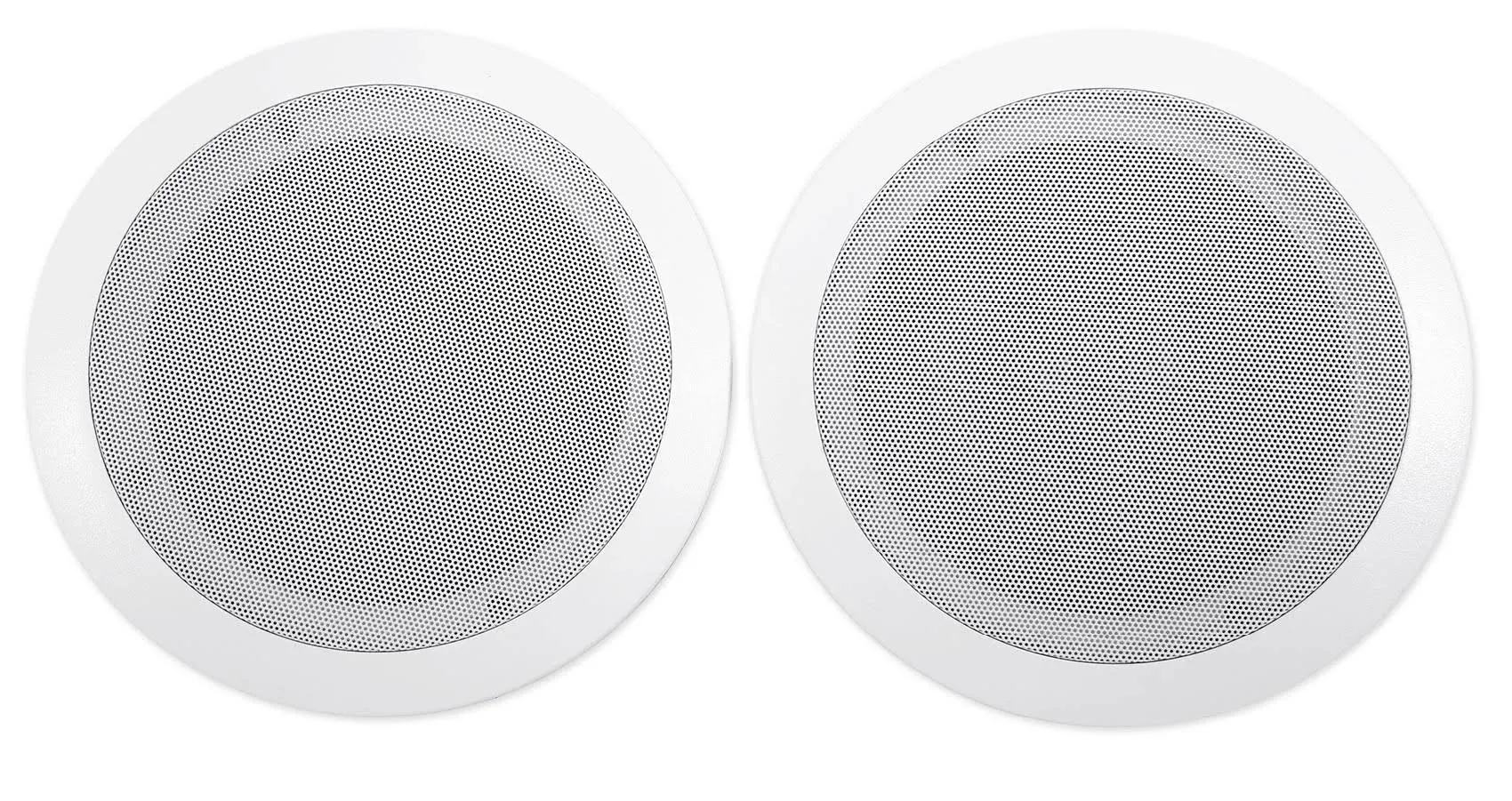 2 CC65T White 6.5&#034; Commercial 70V Ceiling Speakers for Restaurant