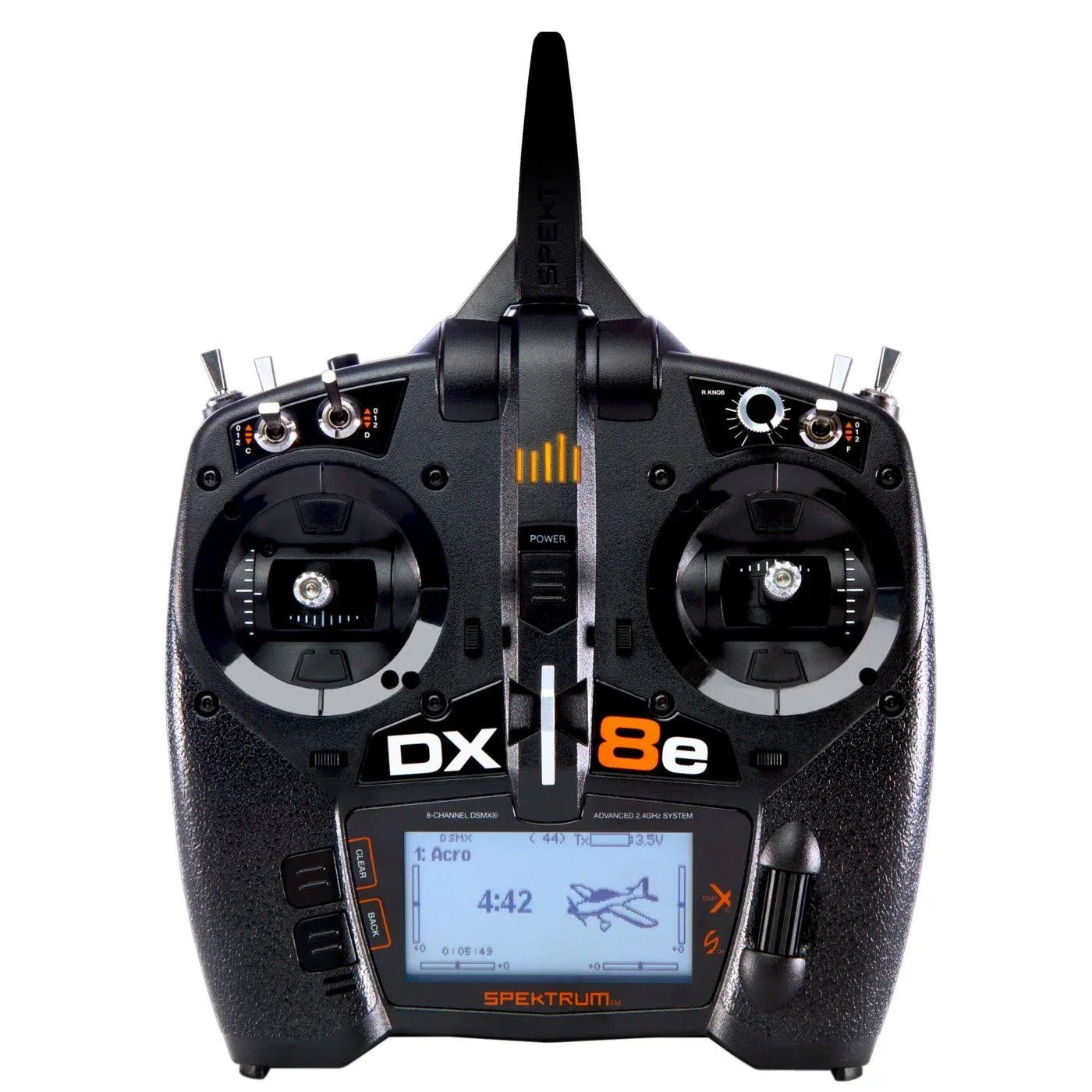 Spektrum DX8e 8 Channel Transmitter Only SPMR8105 Radios 8 channel Aircraft 2.4