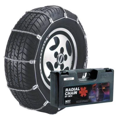 Radial Chains by SCC Model SC1022 - Cable Traction Tire Chains w/ Case - New