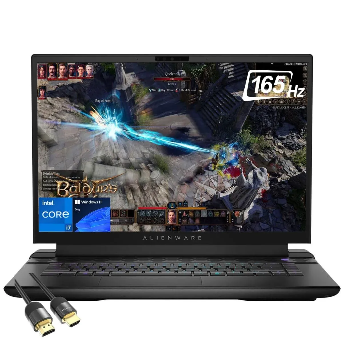 Alienware m16 Gaming Laptop, 16" QHD 165Hz, Intel 13th Gen 16-Core i7-13700HX Up to 5GHz, GeForce RTX 4070 8GB, 64GB DDR5, 2TB PCIe 4.0, Per-Key RGB KB, WiFi 6, Thunderbolt 4, PDG HDMI, Win 11 Pro