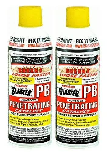 B'laster 16-PB Penetrating Catalyst 11-Ounces (2 cans)