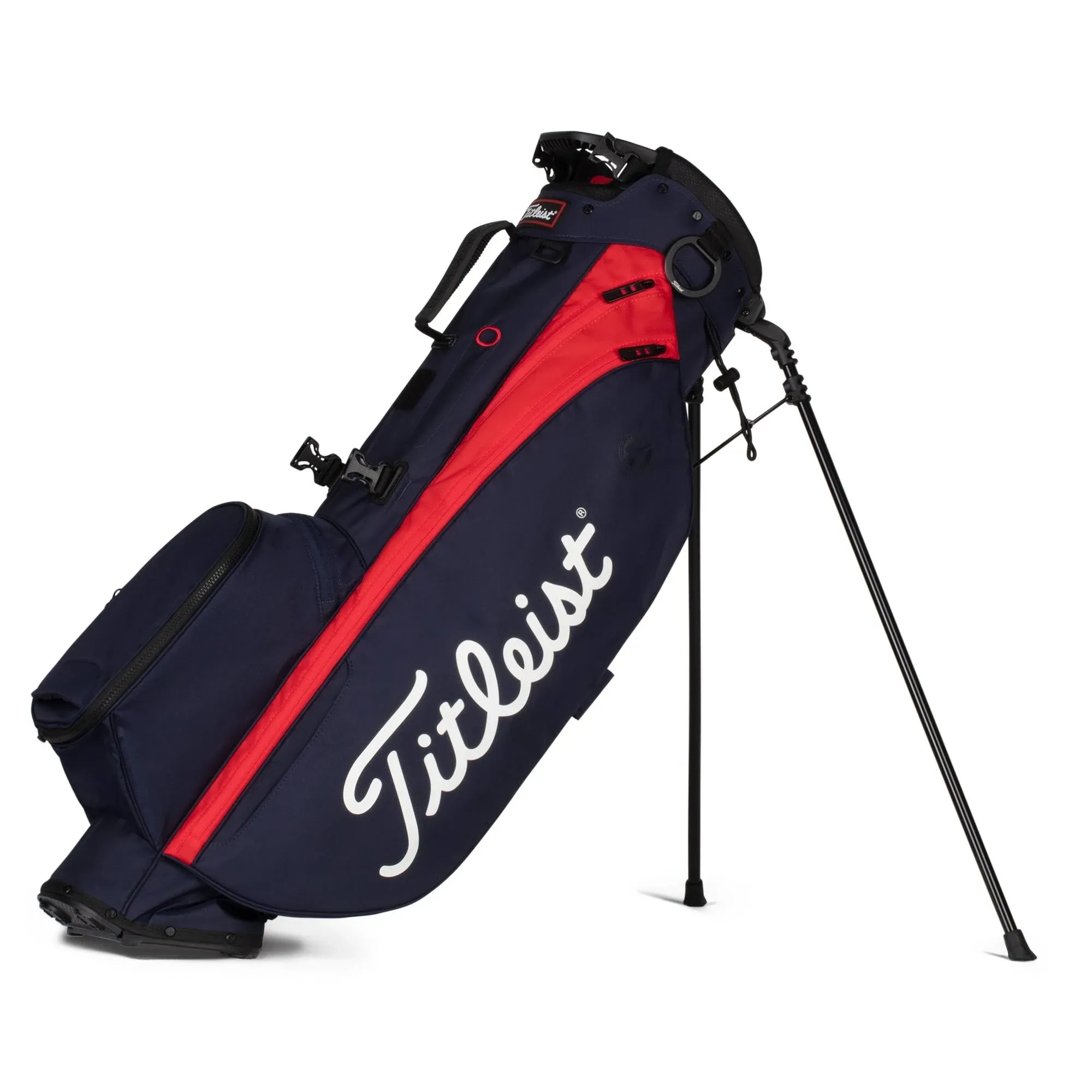 ---Titleist Players 4 Golf Stand Bag-TB23SX4-Ti<wbr/>tleist Lightweight Stand Bag Navy