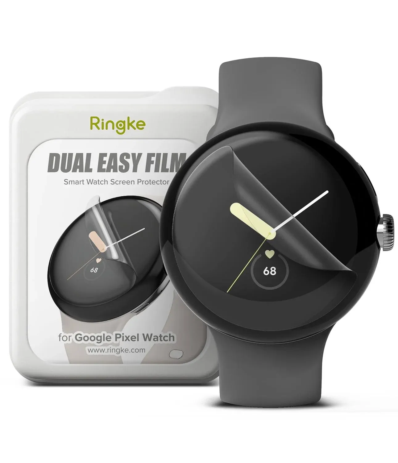 Google Pixel Watch 2 / 1 Screen Protector | Dual Easy Film (3P)