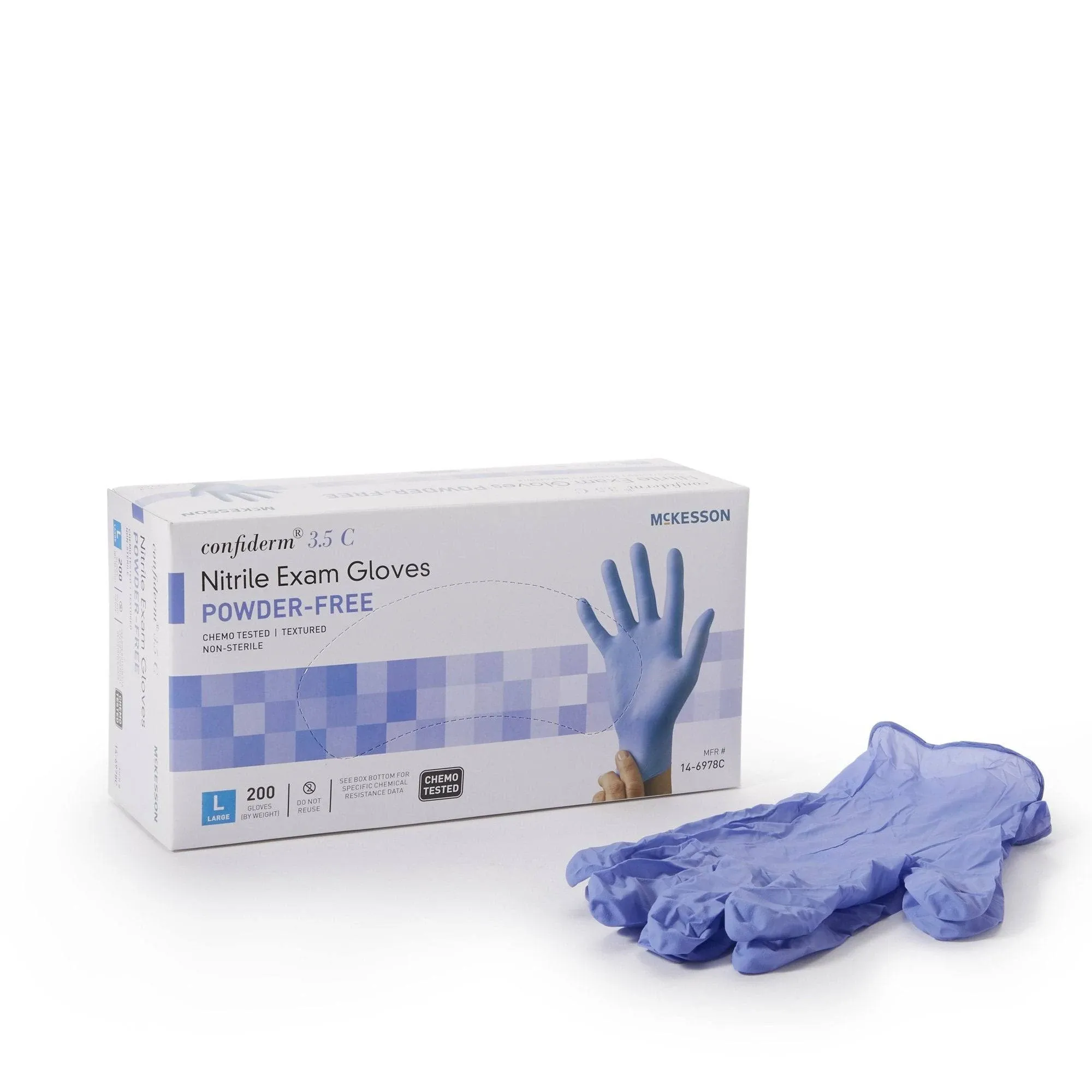 McKesson Confiderm 3.5C Exam Glove Nitrile