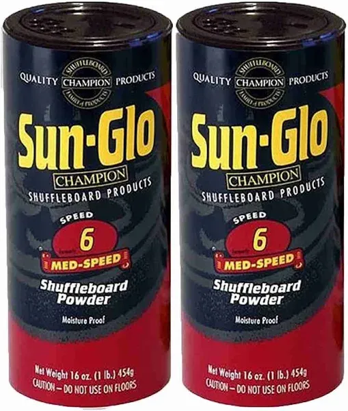 Sun-Glo #6 Speed Shuffleboard Powder Wax