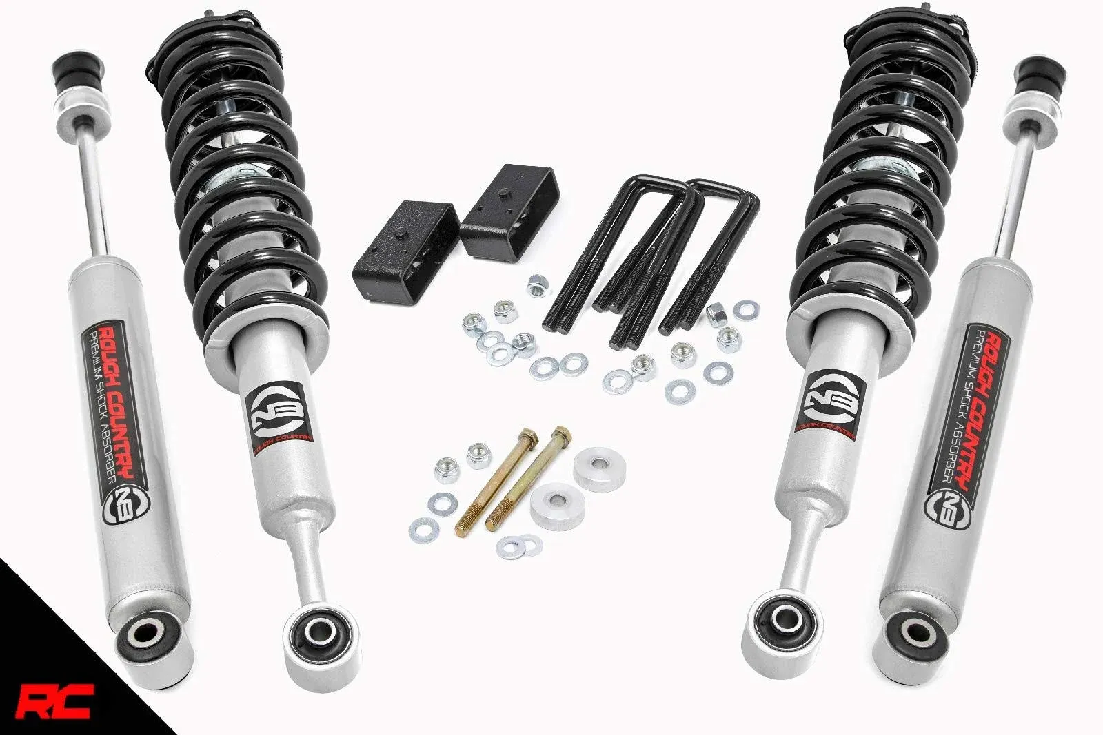 Rough Country (76731) 2 inch Lift Kit | RR Coils | N3 Struts | Toyota 4Runner 4WD (2010-2024)