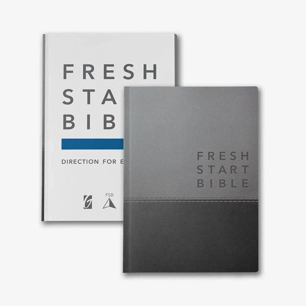 Fresh Start Bible: Deluxe/Imitat.<wbr/>.. by Gateway Publishing Leather / fine binding