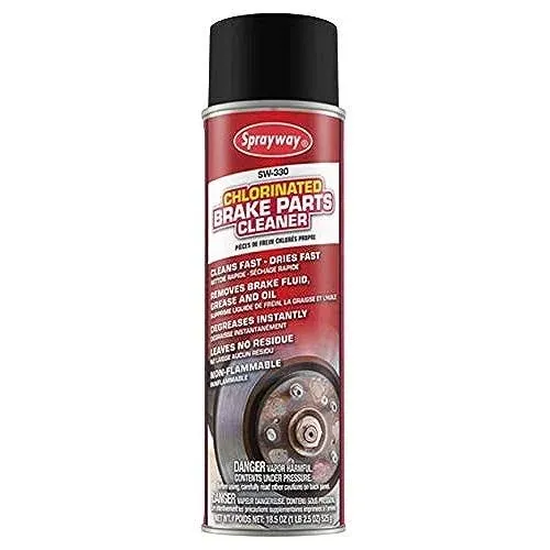 Sprayway SW330 Chlorinated Brake Parts Cleaner, 18.5 oz