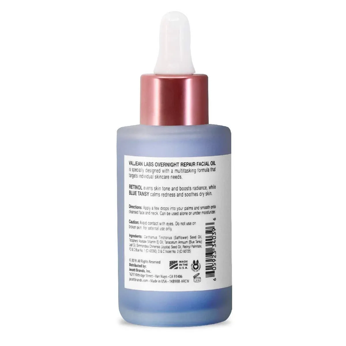 Valjean Overnight Repair Facial Oil (Retinol and Blue Tansy)