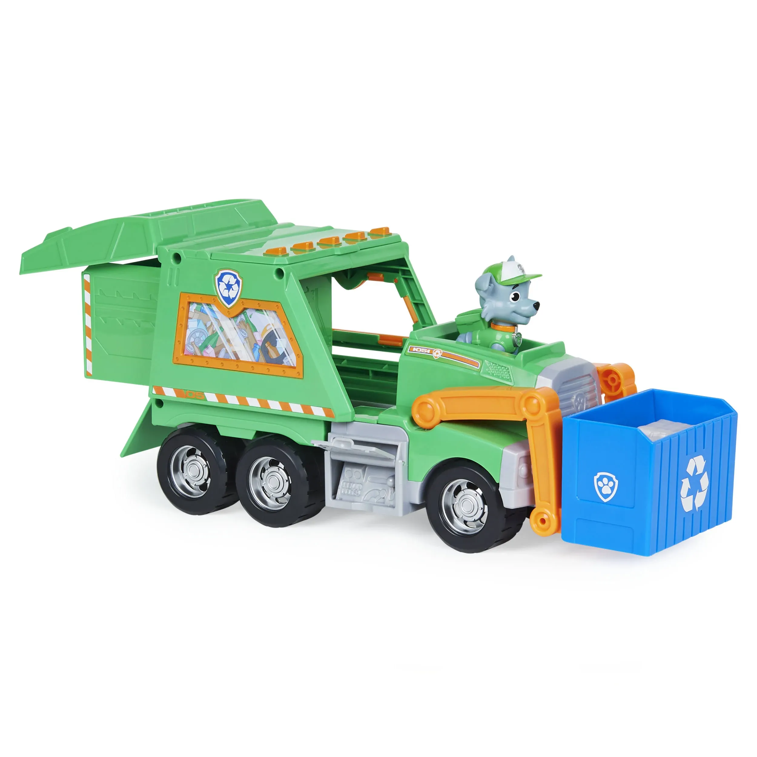 Paw Patrol Rocky Reuse It Truck Playset Figures 12x30cm approx Age3+ Brand New !