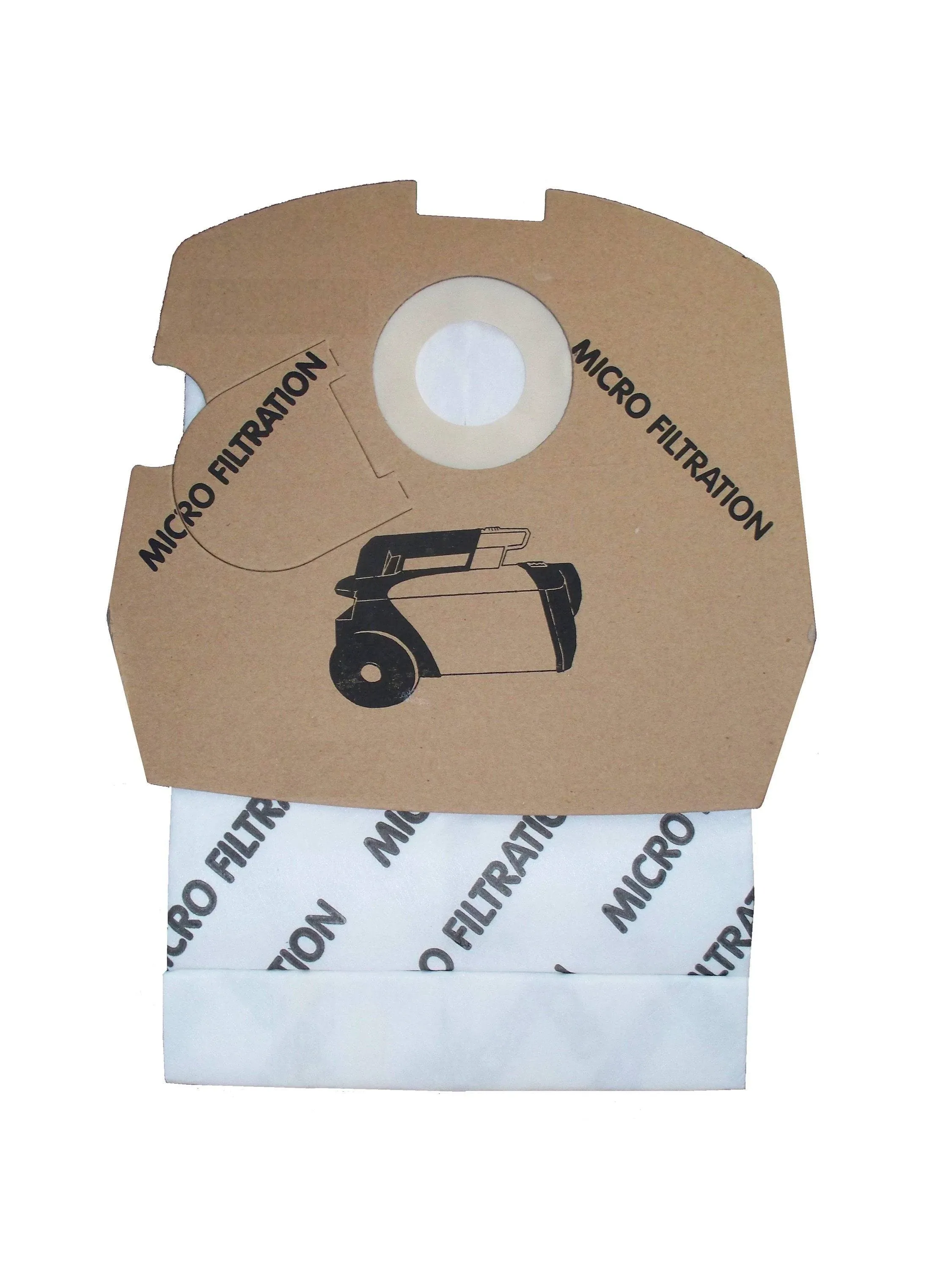 Bissell Commercial C3000-PK12 Canister Vacuum Bags, Paper, PK12