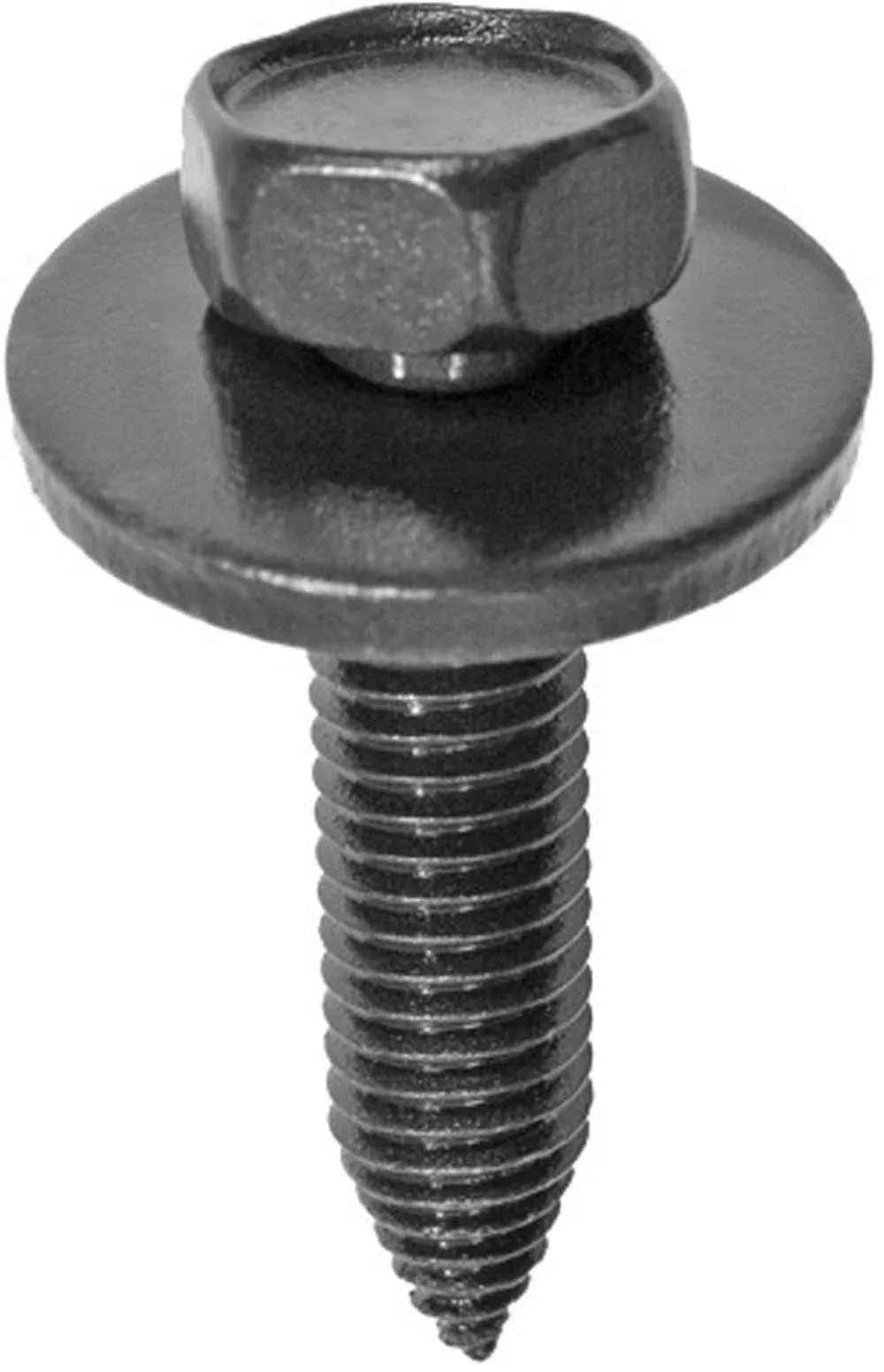 25 M8-1.25 X 35mm Metric Hex Head Sems Bolts - Type CA