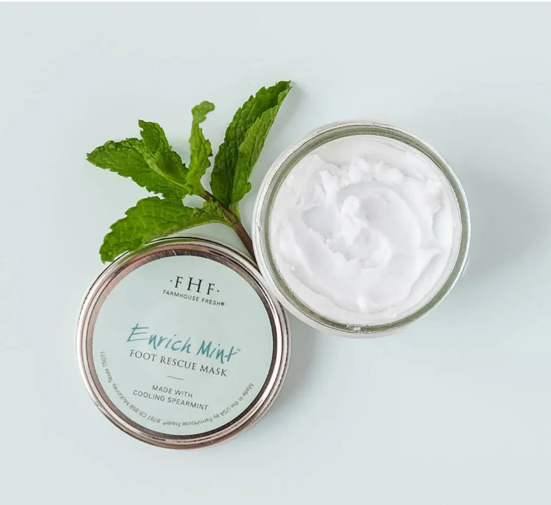 FarmHouse Fresh Enrich Mint Foot Rescue Mask