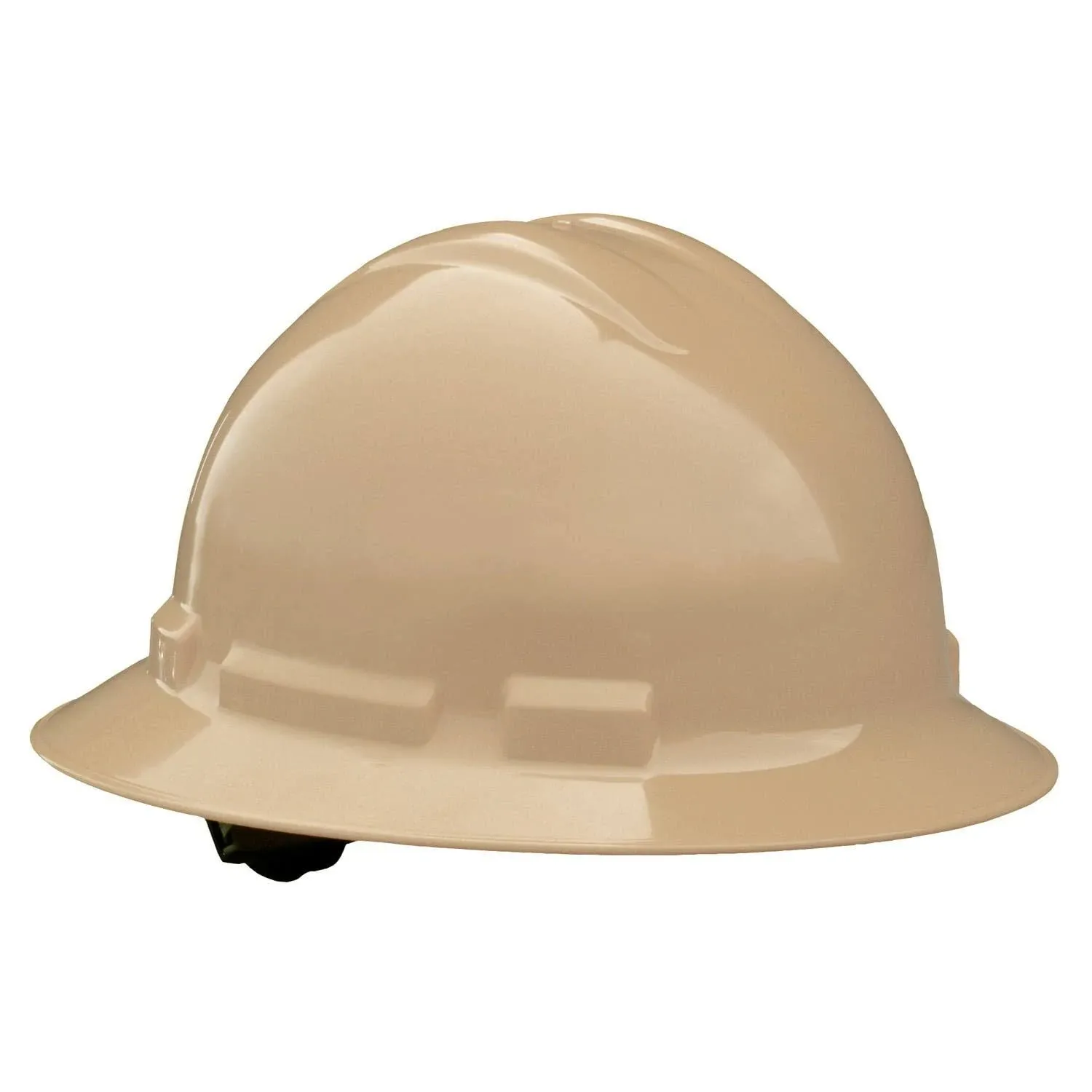 Full Brim Hard Hat, Type 1, Class E, Ratchet (4-Point), Yellow