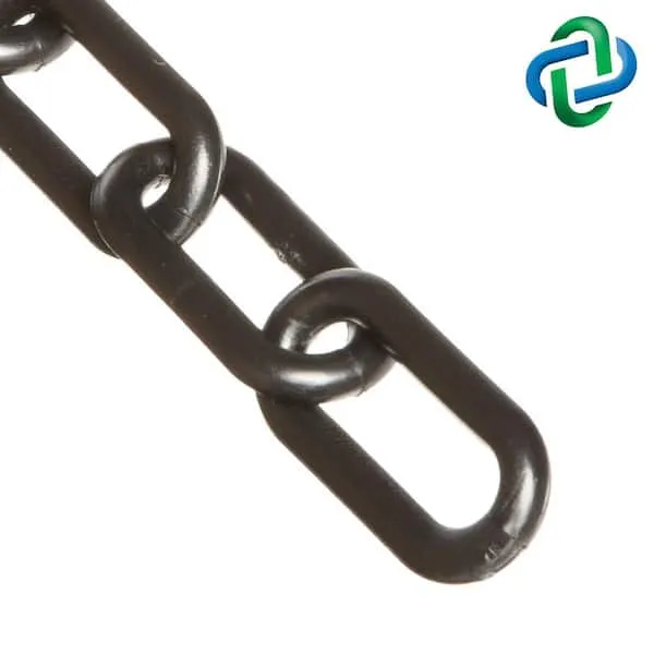 Mr. Chain 51003-25 Heavy Duty,Black Plastic Chain 2"x25 ft