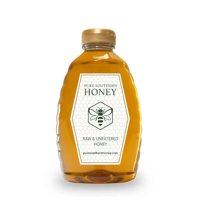 2 lbs. 100% Raw & Unfiltered Gallberry Honey - USA Made by Pure Southern Honey