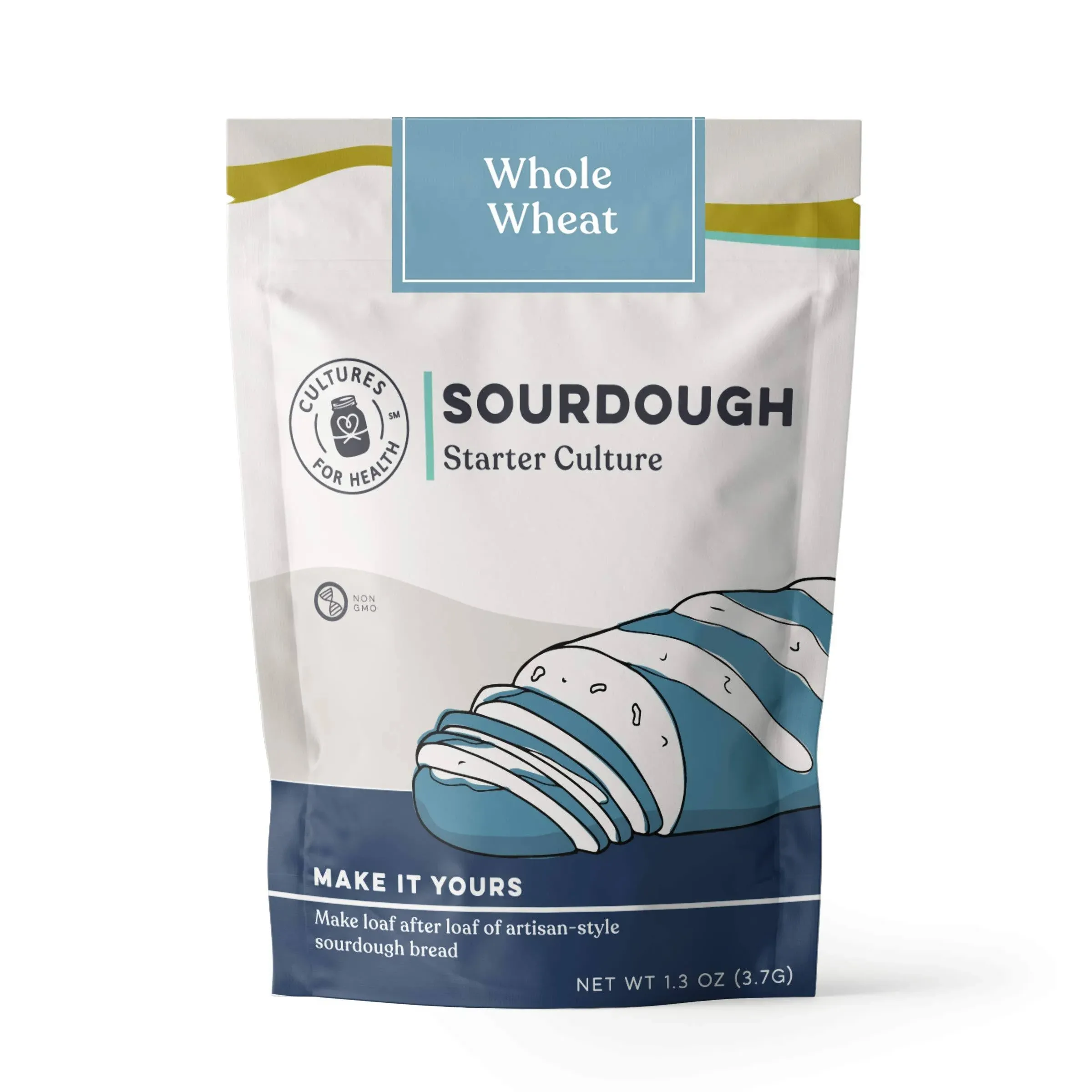 Cultures For Health Sourdough Bread Starter Culture - Whole Wheat (3.9 g)