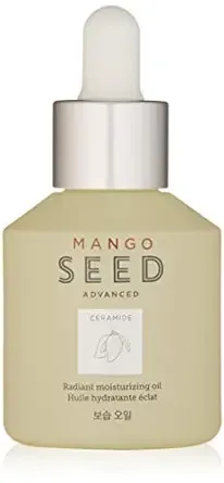 The Face Shop Mango Seed Moisturizing Oil | Multi-Purpose Oil with Strong Moisturizing Power to St& Up Cold Wind | Intense Hydrating & Nourishing Skincare, 1.35 Fl Oz