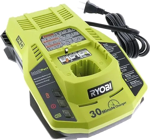 Ryobi 18-Volt One+ Dual Chemistry Intelliport Charger P117