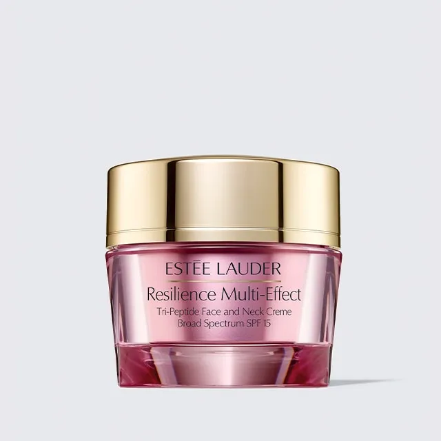 Estee Lauder Resilience Multi-Effect Tri-Peptide Face and Neck Moisturizer Crème SPF 15, Skincare Skin Face Moisturizers