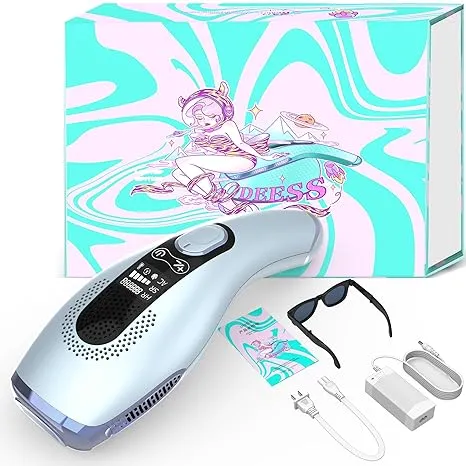 DEESS IPL Hair Removal with Sapphire Ice Point Cooling, GP592 Home Laser Hair...