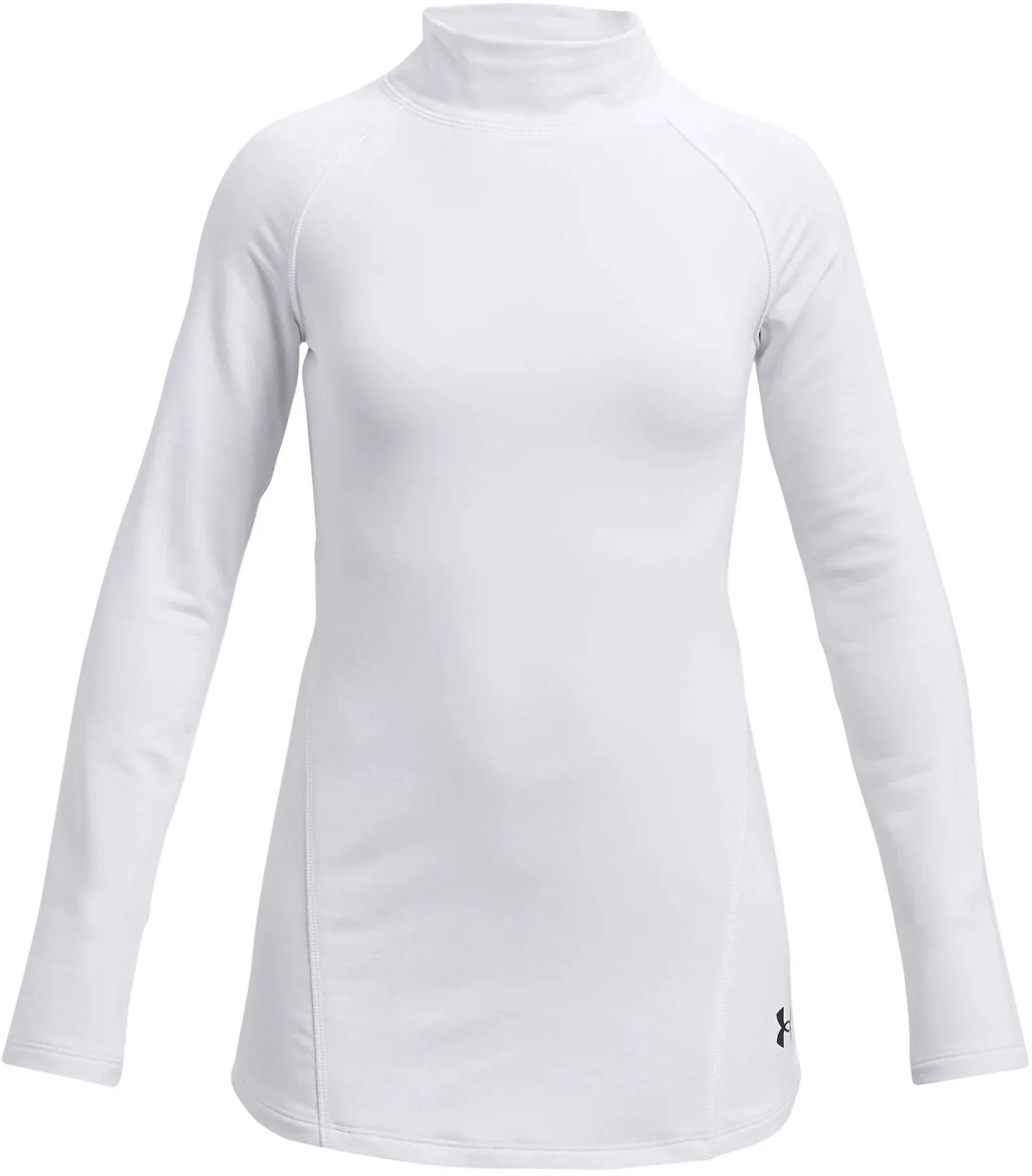 Under Armour Girls' ColdGear Mock-Neck Long-Sleeve T-Shirt