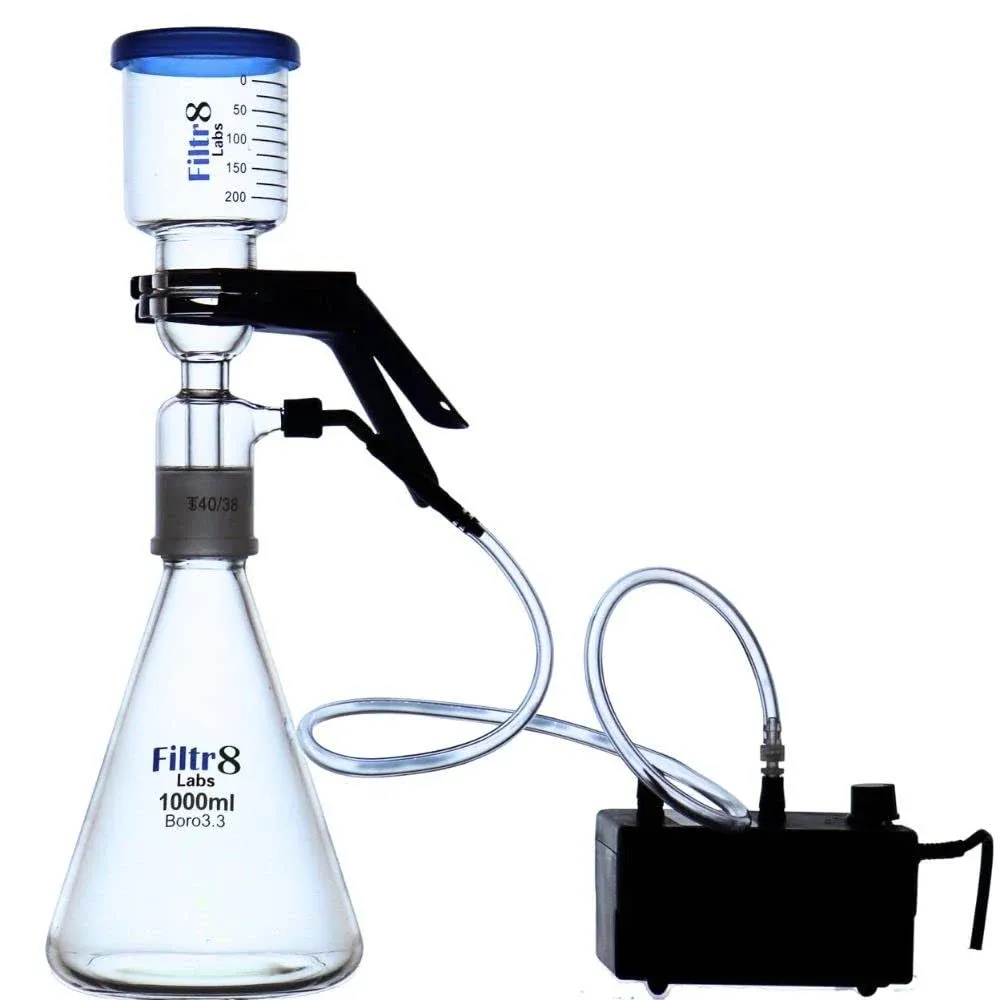 Filtr8 Pro Pump Lab Vacuum Filtration Kit