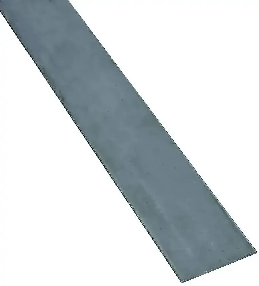 National Hardware N266-106 4062BC Solid Flat in Plain Steel,3" x 48"