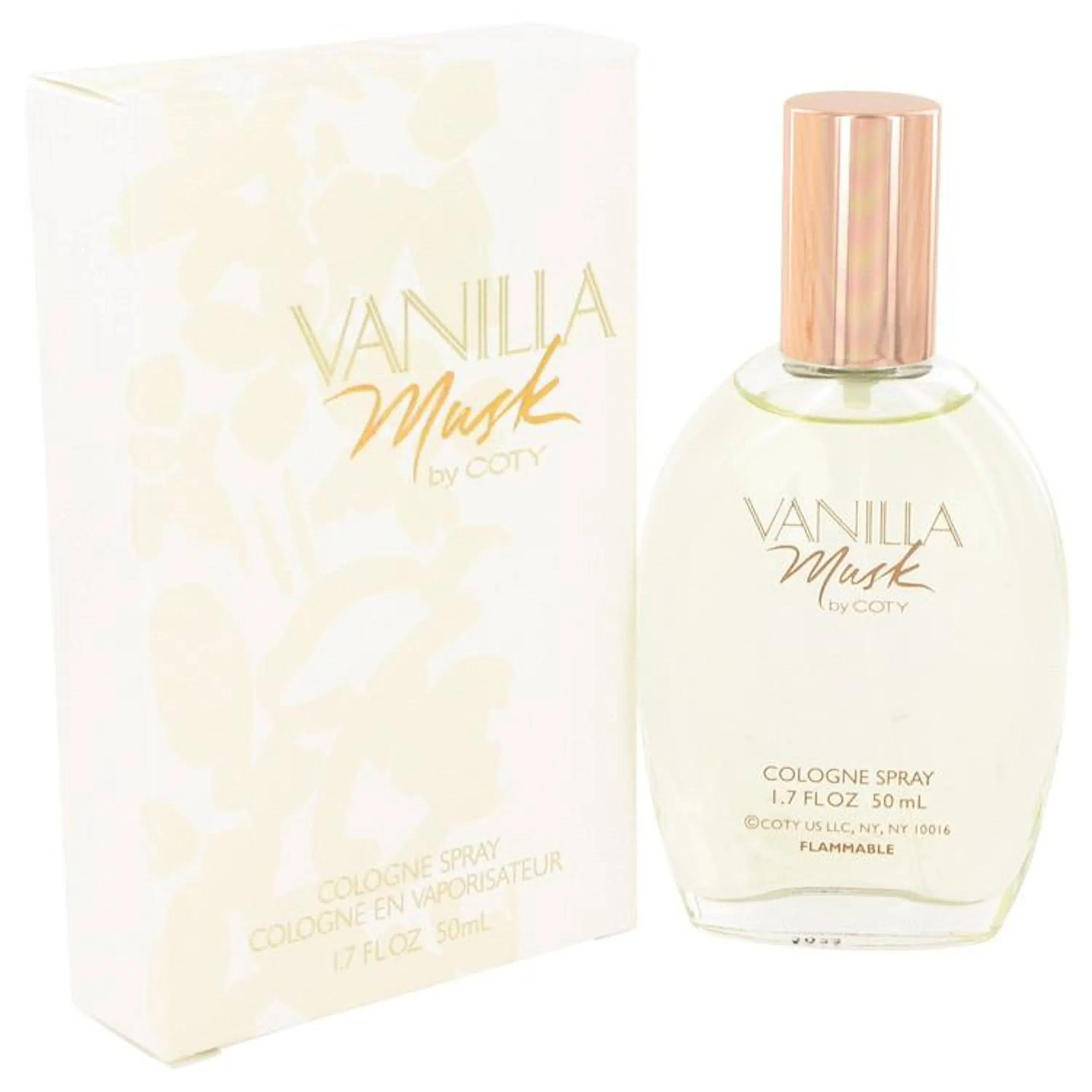 Vanilla Musk By Coty - 1.7 Oz Cologne Spray