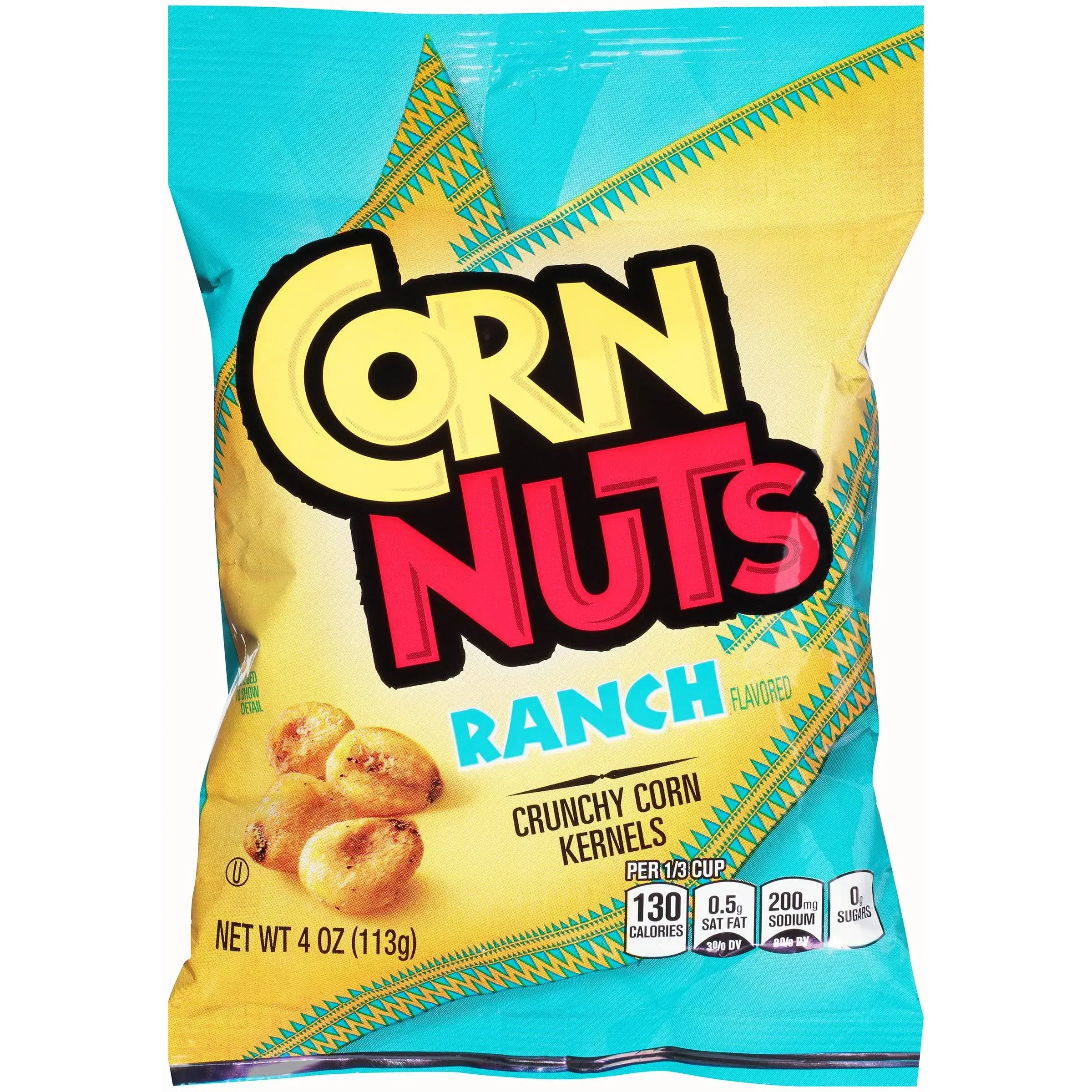 Corn Nuts Ranch Crunchy Corn Kernels Snack, 4 Ounce (Pack of 12)