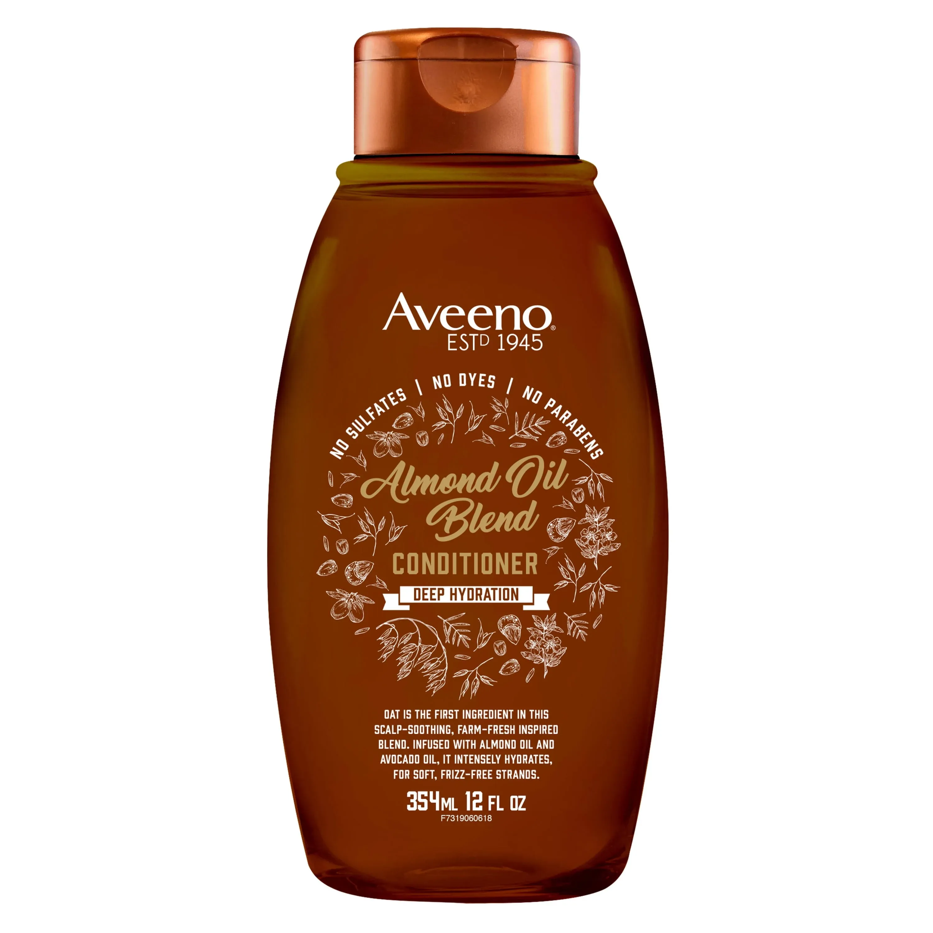 Aveeno Conditioner, Almond Oil Blend, Deep Hydration - 354 ml