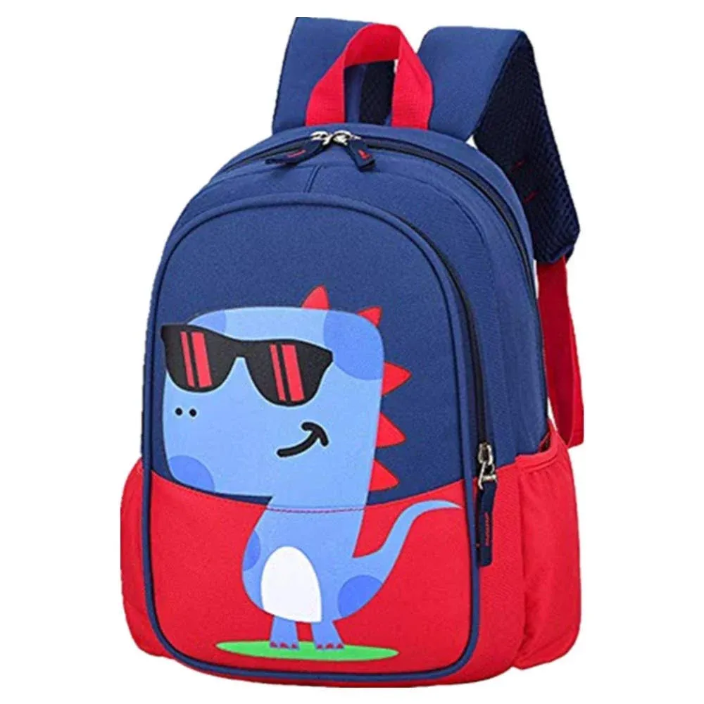 POWOFUN Kids Toddler Preschool Travel Backpack Cool Cute Cartoon Dinosaur Red 