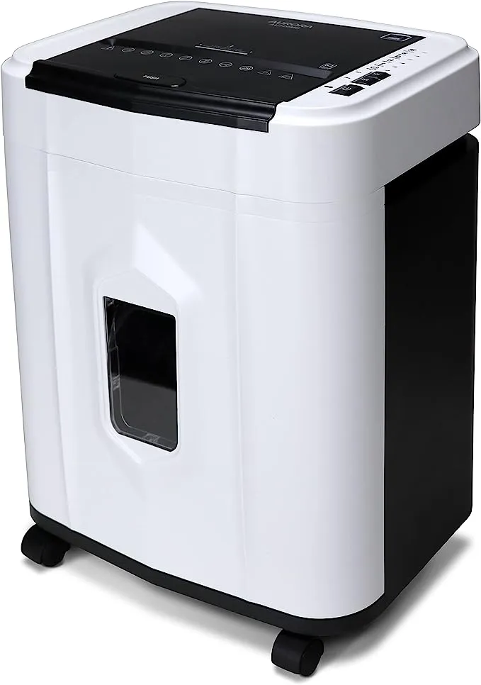 Aurora Commercial Grade 200-Sheet Auto Feed High Security Micro-Cut Paper Shredder/ 60 Minutes/ Security Level P-5