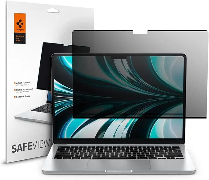 MacBook Air Screen Protector Safe View - Spigen.com Official Site