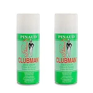 Clubman Pinaud Shave Cream, 12 oz x 2 pack