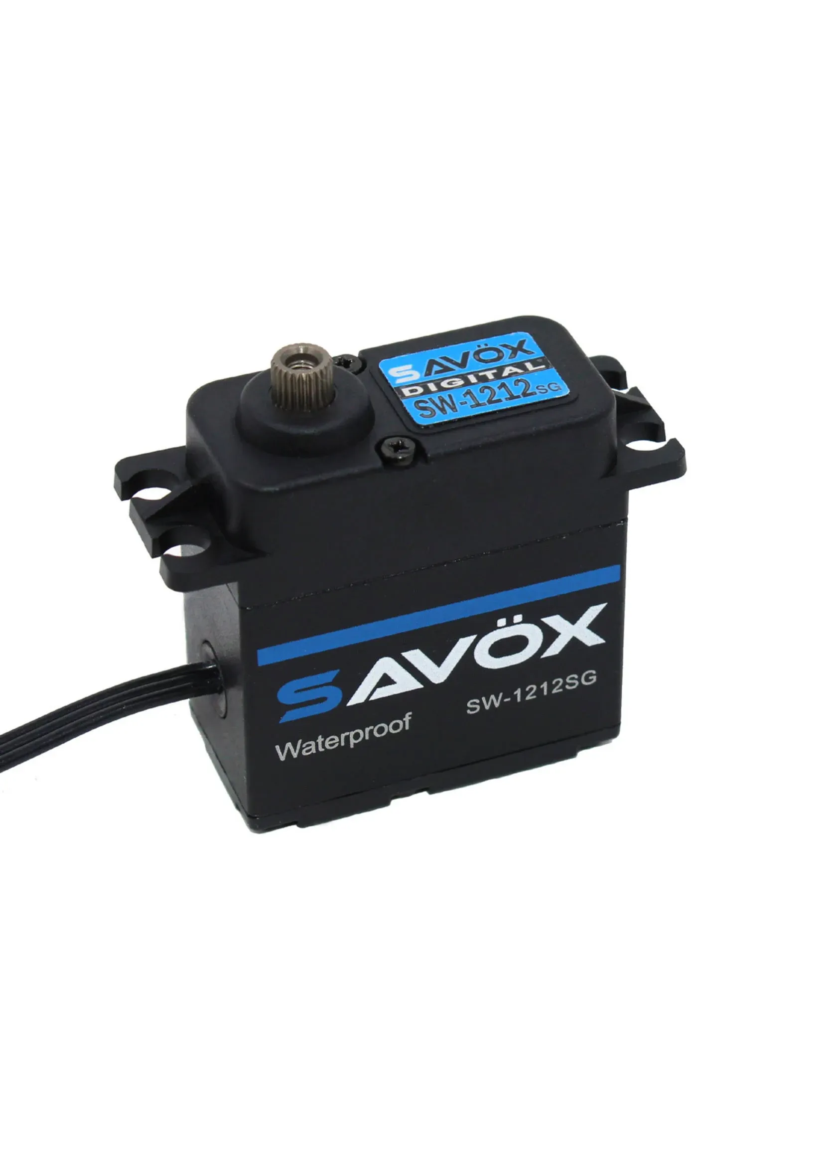 Savox - Waterproof, High Torque, High Voltage Coreless Digital Servo - SW1212SG-BE