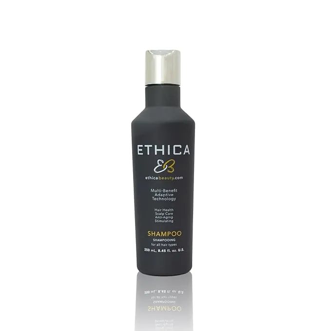 Ethica Professional Shampoo. Clarifying, Volumizing, & Hydrating. Promotes Strong Healthy Hair, Scalp Health, and Hair Growth, 8.45 oz