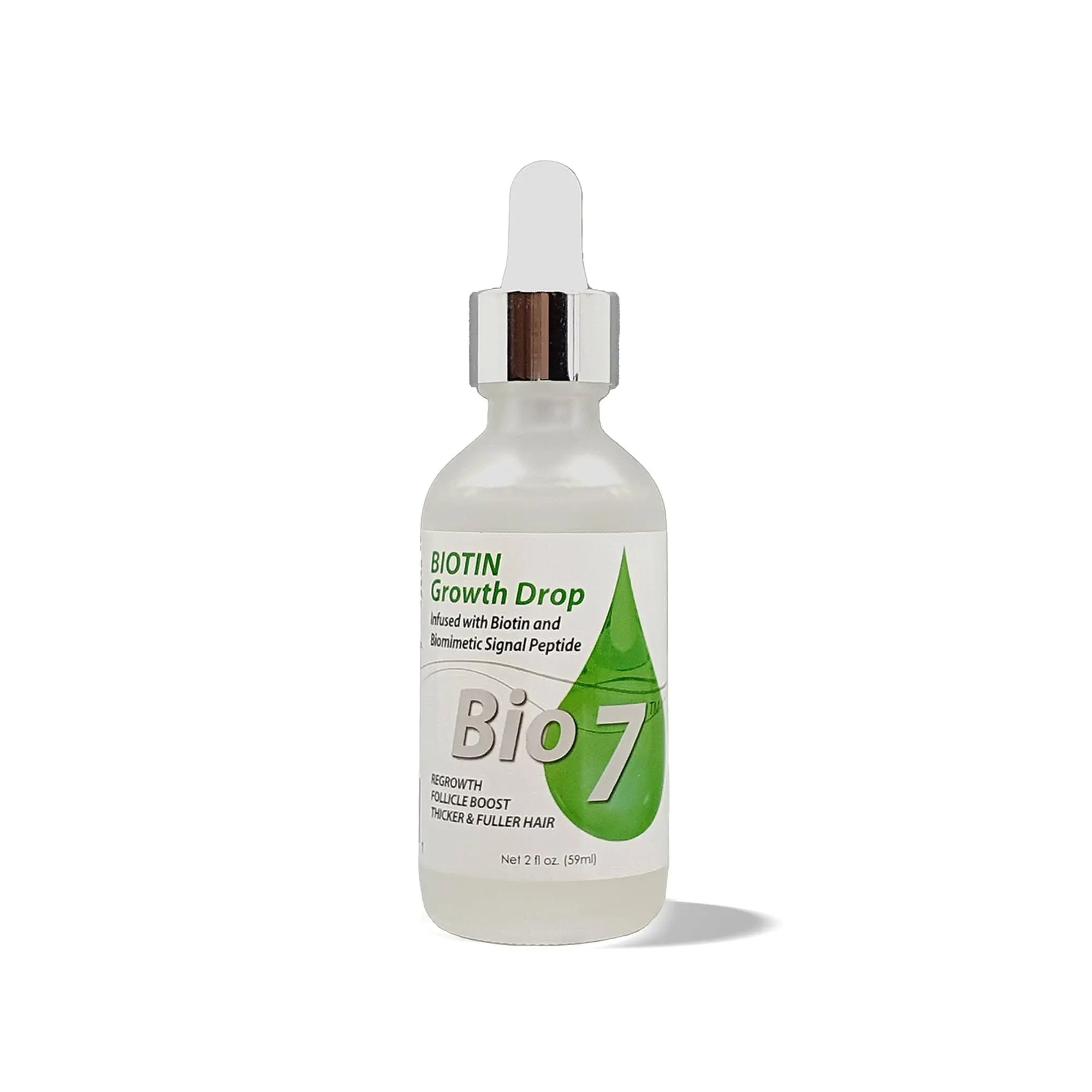 by Natures Bio 7 Biotin Growth Drop 2 oz.