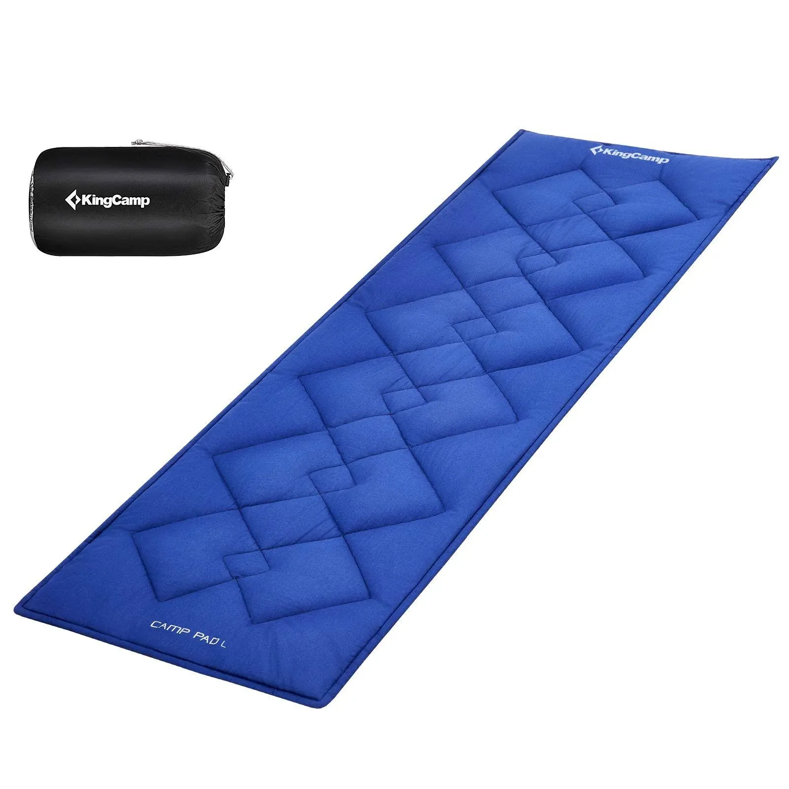 KingCamp Cot Pad for Camping, Comfortable Lightweight Mat