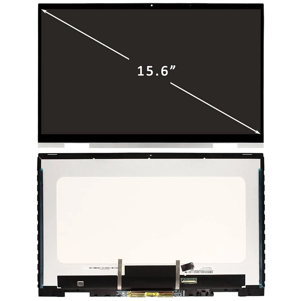 Replacement Fit for HP Envy X360 15M-ES 15-ES 15T-ES 15M-ES0013DX 15M-ES0023DX 15M-ES1013DX 15M-ES1023DX 15-ES0097NR M45452-001 M45453-001 Touch LCD Screen Display Assembly 15.6" FHD IPS