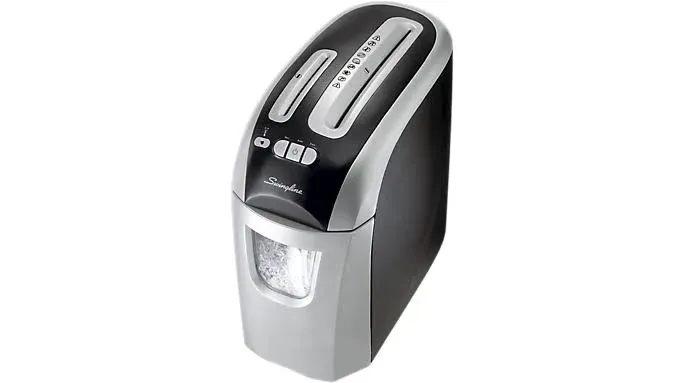 GBC Paper Shredder, 12 Sheet Capacity, Super Cross-Cut, 1 User, Personal, EX12-05 (1757390)