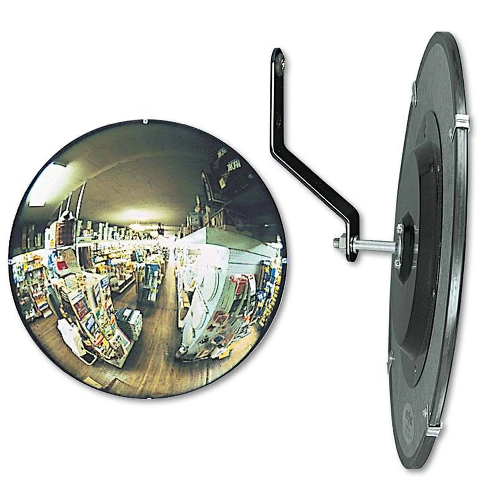 See All Round Glass Convex Mirrors - Round - x 18" Diameter - 1 Each