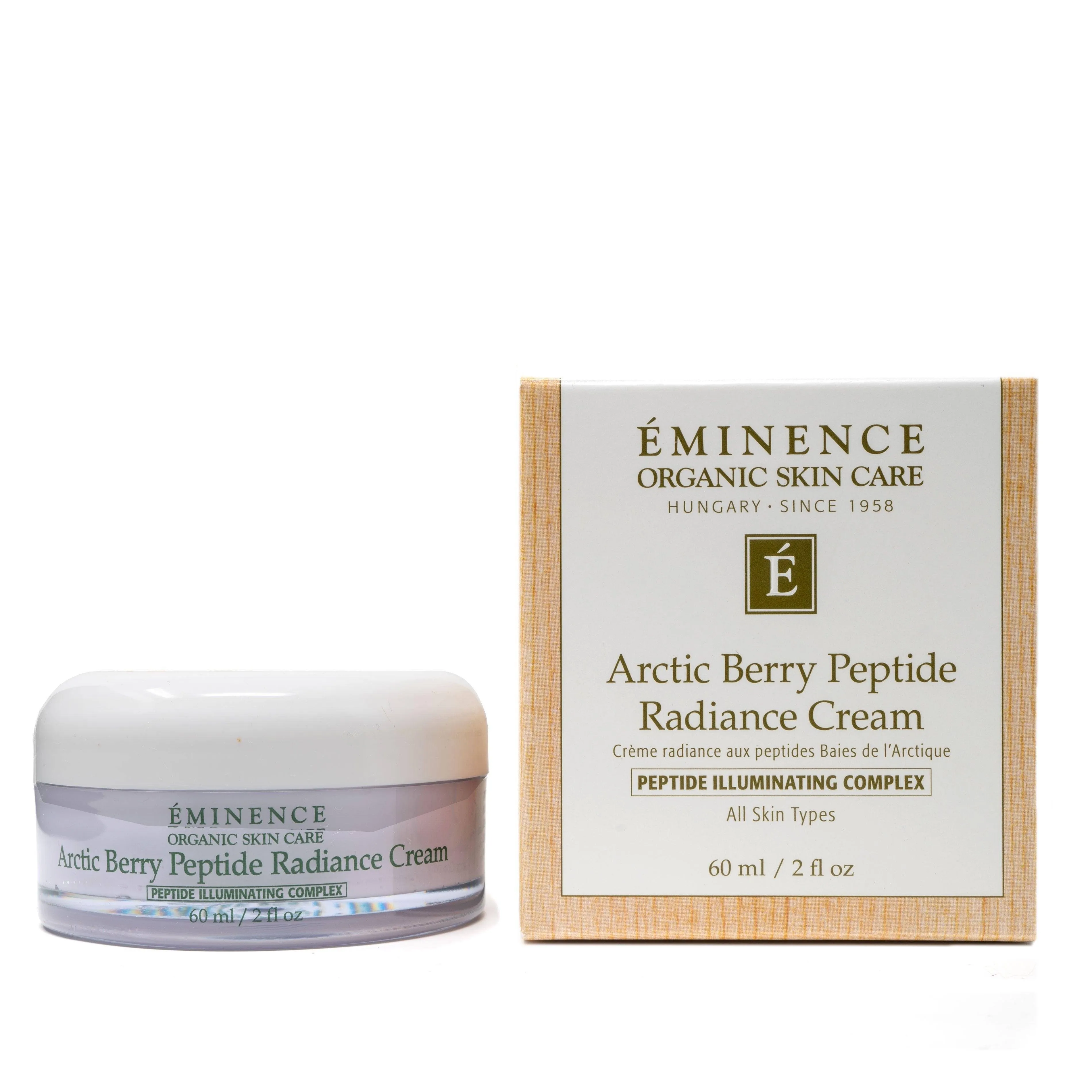 Arctic Berry Peptide Radiance Cream by Eminence for Unisex - 2 oz Cream