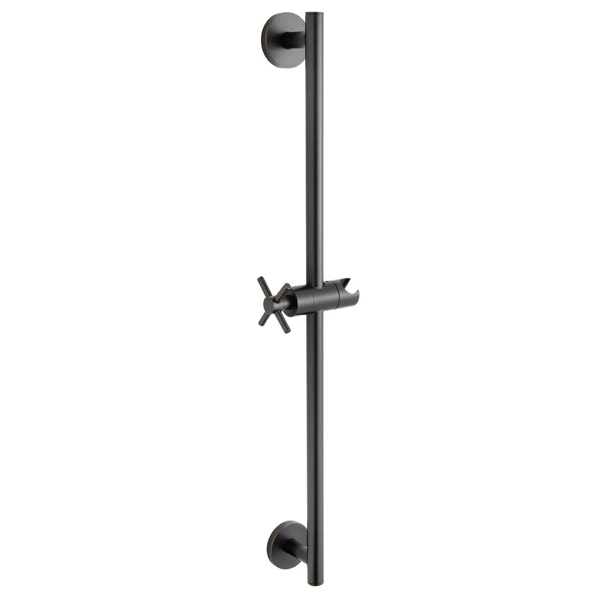 Slide Bar Neo with Handshower Holder 25-3/4 Inch Brushed Nickel Metal Wall Mount