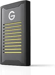 SanDisk Professional 2TB G-DRIVE ArmorLock SSD - Encrypted NVMe Solid State Drive, 1000MB/s, USB-C, High-Level Security, Ultra Rugged - SDPS41A-002T-GBANB