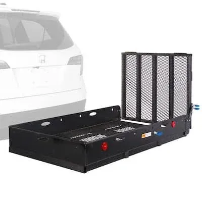 Apex UC500-XL Heavy Duty Folding Hitch Cargo Carrier Basket