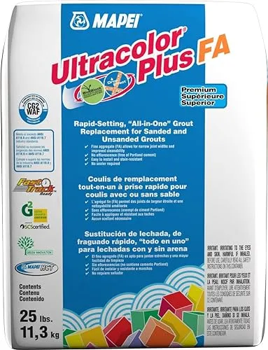 Mapei Ultracolor Plus Fa 25-lb Driftwood All-in-One Grout 6Bu010511