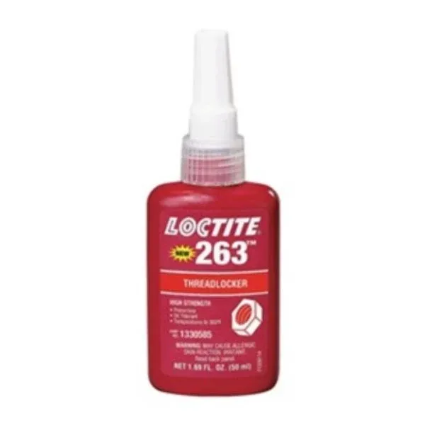 Loctite 263 High Strength Red Threadlocker 1330585